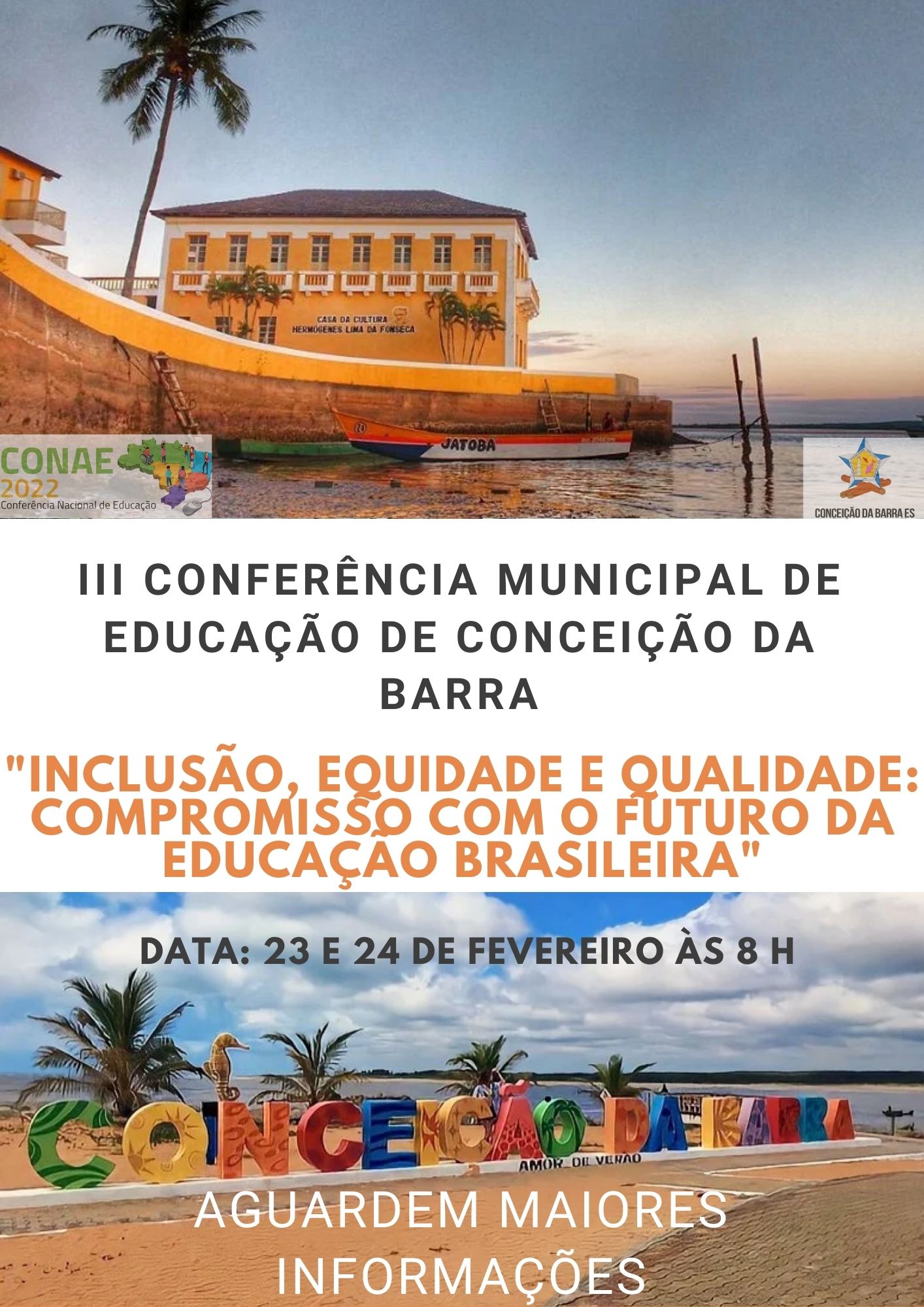III CONFERÊNCIA MUNICIPAL DE EDUCAÇÃO DE CONCEIÇÃO DA BARRA