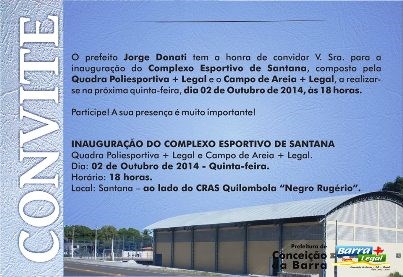 Inauguração da unidade Santana